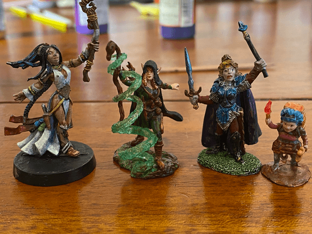 Dungeons and Dragons Figurines