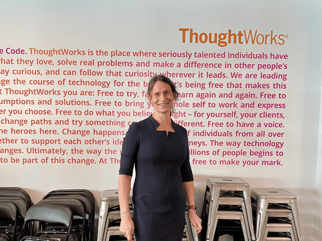 Sarah at Thoughtworks